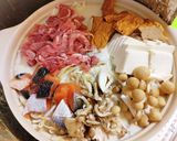 鮭と豚肉の豆乳鍋作り方2写真