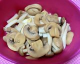 きのこのマリネとチーズのホットサンド作り方1写真