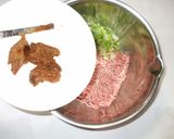 味噌つくね♪簡単豚肉で鍋物虚弱に簡単薬膳作り方2写真