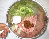 味噌つくね♪簡単豚肉で鍋物虚弱に簡単薬膳作り方3写真
