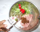 味噌つくね♪簡単豚肉で鍋物虚弱に簡単薬膳作り方4写真