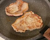 豚ロースのステーキ★マスタードソース作り方5写真