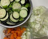 野菜達のガリバター煮作り方1写真