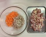 新米で、ベタっとしない♪かしわご飯作り方1写真