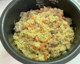 新米で、ベタっとしない♪かしわご飯作り方11写真