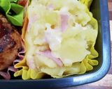 高校生男子お弁当23年10月4日作り方2写真