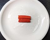 おつまみ燻製！ライスペーパーでカニカマ巻作り方1写真
