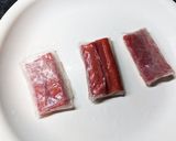 おつまみ燻製！ライスペーパーでカニカマ巻作り方2写真
