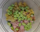 豆苗再生栽培〜簡単豆苗マヨサラダ作り方5写真