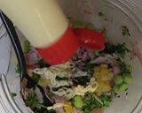 豆苗再生栽培〜簡単豆苗マヨサラダ作り方6写真