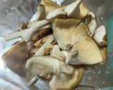 フライパンでしいたけのホイル蒸し作り方3写真