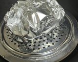 フライパンでしいたけのホイル蒸し作り方4写真
