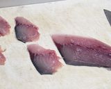 さばと夏野菜のマヨラージャン炒め作り方1写真