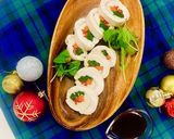 クリスマスロールチキン作り方10写真