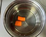 にんじんのマーブル蒸しケーキ作り方1写真