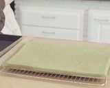 抹茶とあんこのロールケーキ作り方21写真