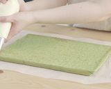 抹茶とあんこのロールケーキ作り方27写真