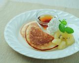 黒酢はちみつパンケーキ作り方6写真