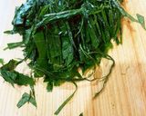 ごま油香る★大根と水菜と大葉じゃこサラダ作り方3写真