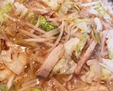 チャーシュー餡掛け焼きそば海苔編作り方4写真