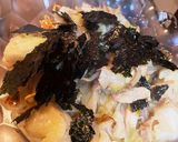 チャーシュー餡掛け焼きそば海苔編作り方6写真