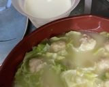 肉団子とキャベツのクリームシチュー作り方7写真