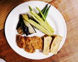 野菜のソテー！塩、オリーブオイル作り方1写真