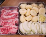 とろとろ玉葱と牛しぐれ煮の理想の肉じゃが作り方1写真