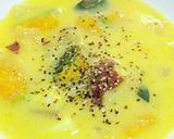 かぼちゃとさつま芋の米粉で豆乳シチュー作り方5写真