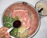 蓮根つくね♪鍋物の肉団子冷えむくみに簡単作り方3写真