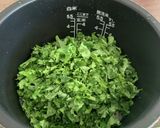 ケールの炊き込みご飯作り方4写真