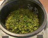 ケールの炊き込みご飯作り方5写真