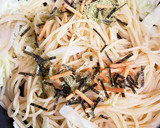お茶漬けの素で、簡単和風スパゲティ作り方4写真