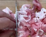 野菜と豚肉入り　卵焼きトマトソース作り方2写真