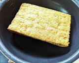 焼くだけ簡単！厚揚げのいしるバター焼き作り方2写真