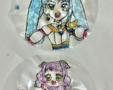 オブアートでプリキュア♫キュアスカイ弁当作り方4写真