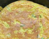 野菜と豚肉入り　卵焼きトマトソース作り方8写真