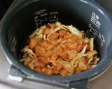 秋の香り☆鶏むね肉と舞茸の炊き込みごはん作り方4写真