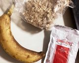 バナナココアのオートミールクッキー作り方1写真