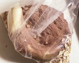 バナナココアのオートミールクッキー作り方2写真