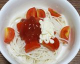 オーロラソースのそうめんサラダ作り方3写真