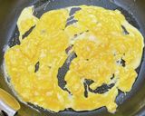にんにくの芽と豚肉の卵炒め作り方5写真
