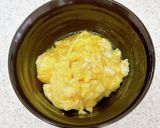 にんにくの芽と豚肉の卵炒め作り方6写真