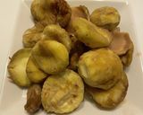 小豆入り栗ごはん(手抜き下処理)作り方3写真