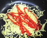 お弁当なんちゃってスパゲティ作り方1写真