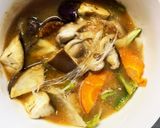 茄子椎茸ほんのりシーフード味噌煮八宝菜風作り方15写真