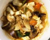 茄子椎茸ほんのりシーフード味噌煮八宝菜風作り方18写真