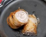 ライスペーパーでくるくる豚ロール作り方5写真