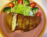 豚ロース薄切りでミルフィーユチーズカツ☆作り方8写真