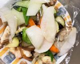 簡単オイラーメン味豚こま大根青椒肉絲風作り方12写真